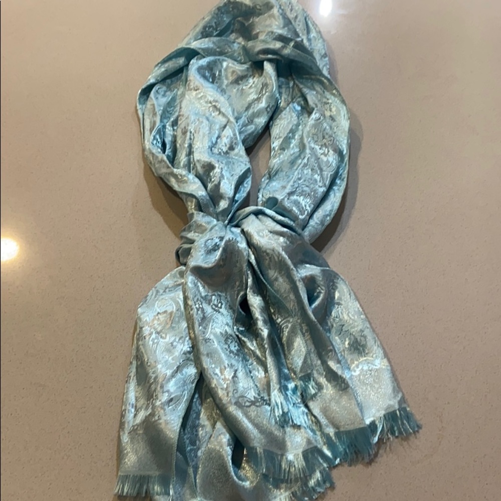 100% Silk scarf from Afghanistan